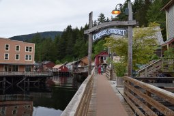 Creek Street Boardwalk of Ketchikan Alaska