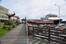 Boardwalk next to Ketchikan Cruise Berth 2