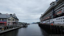 Looking Towards Tongass Narrows from Ketchikan Cruise Terminal