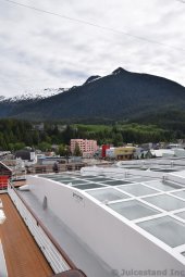 Deer Mountain Seen from MS Amsterdam Docked in Ketchikan