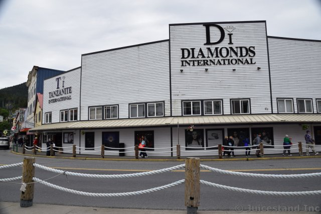 Diamonds International Store on Front St Ketchikan Alaska

