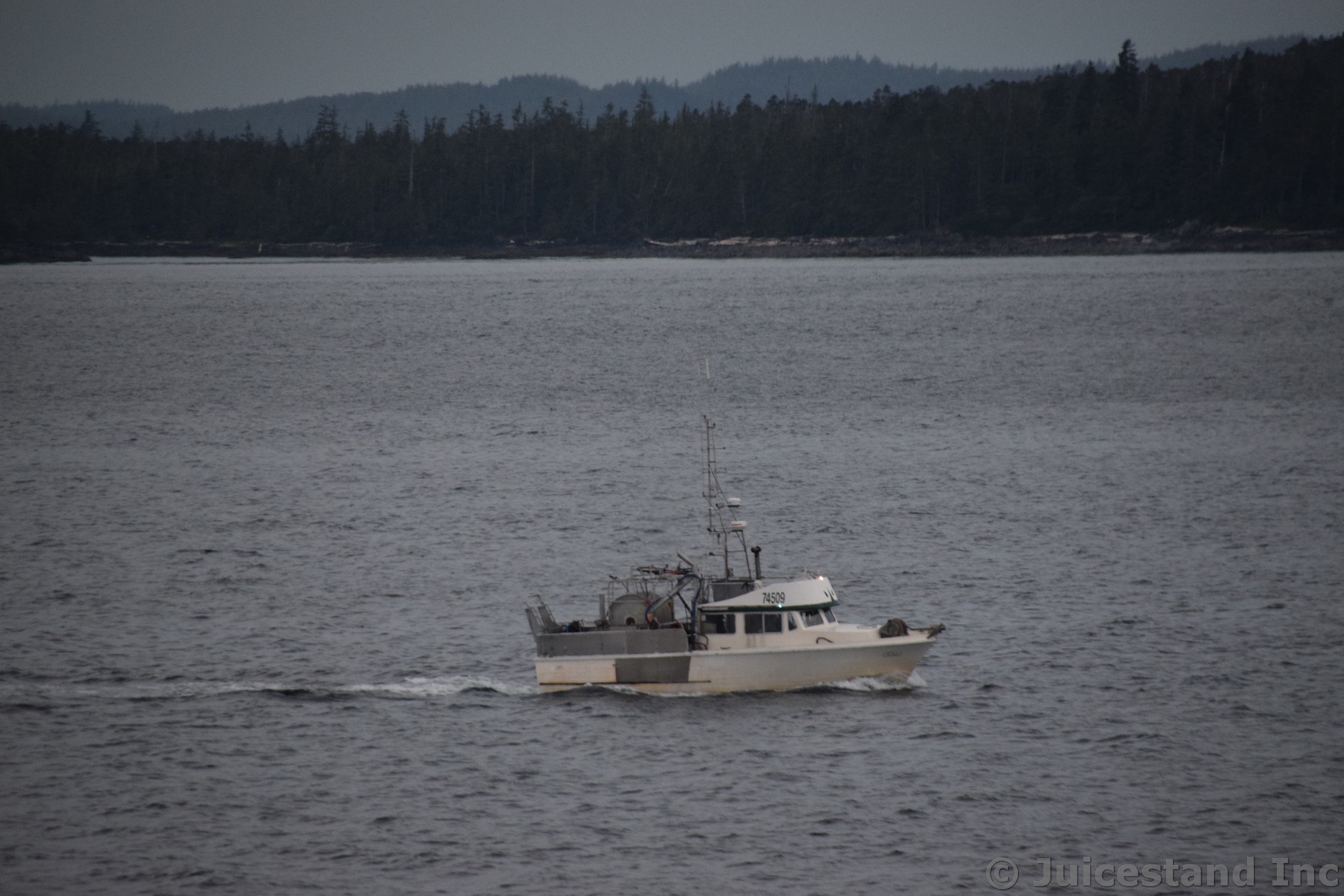 Fishing Boat 74509 in Waters Near Ketchikan Alaska

