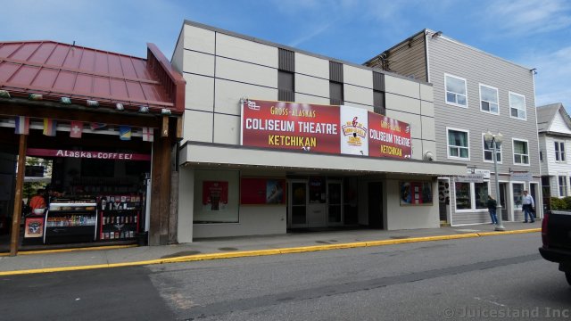 Gross Alaska's Coliseum Theatre Ketchikan
