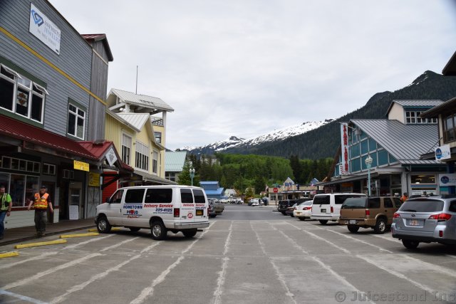 Looking Towards Spruce Mills & Main St Ketchikan Alaska