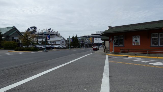 Mill Street in Ketchikan Alaska
