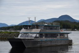 St Aquilina Ship Arriving in Ketchikan Alaska