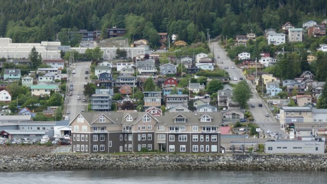 The Point Ketchikan with Madison St in the Background