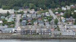 The Point Ketchikan with Madison St in the Background