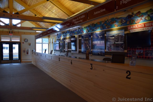 Tours Offered Inside Ketchikan Visitor's Center
