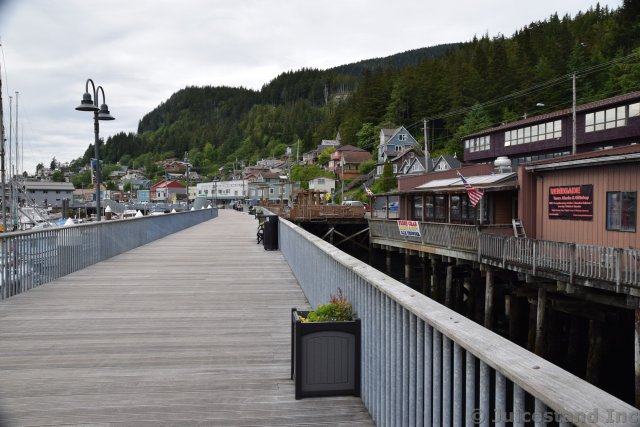 Water Street Boardwalk Ketchikan Alaska