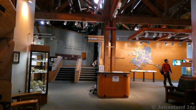 Inside Ketchikan Tongass National Park Museum
