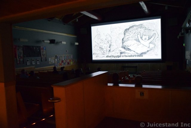Inside the Theater of Ketchikan Tongass National Park Museum