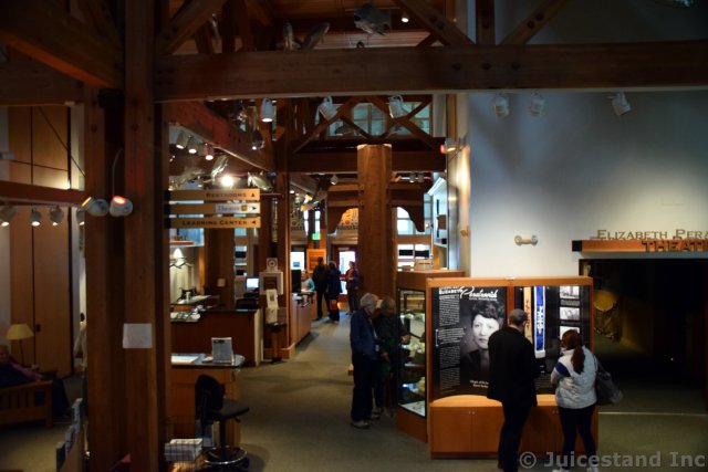 Looking Towards the Entrance from Inside Ketchikan Tongass National Park Museum