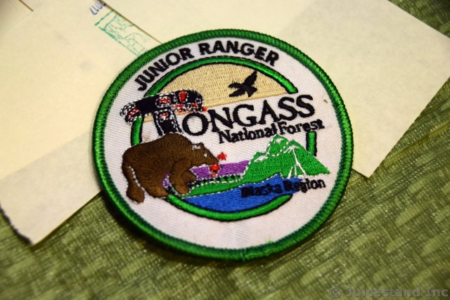 Tongass National Forest Junior Ranger Badge